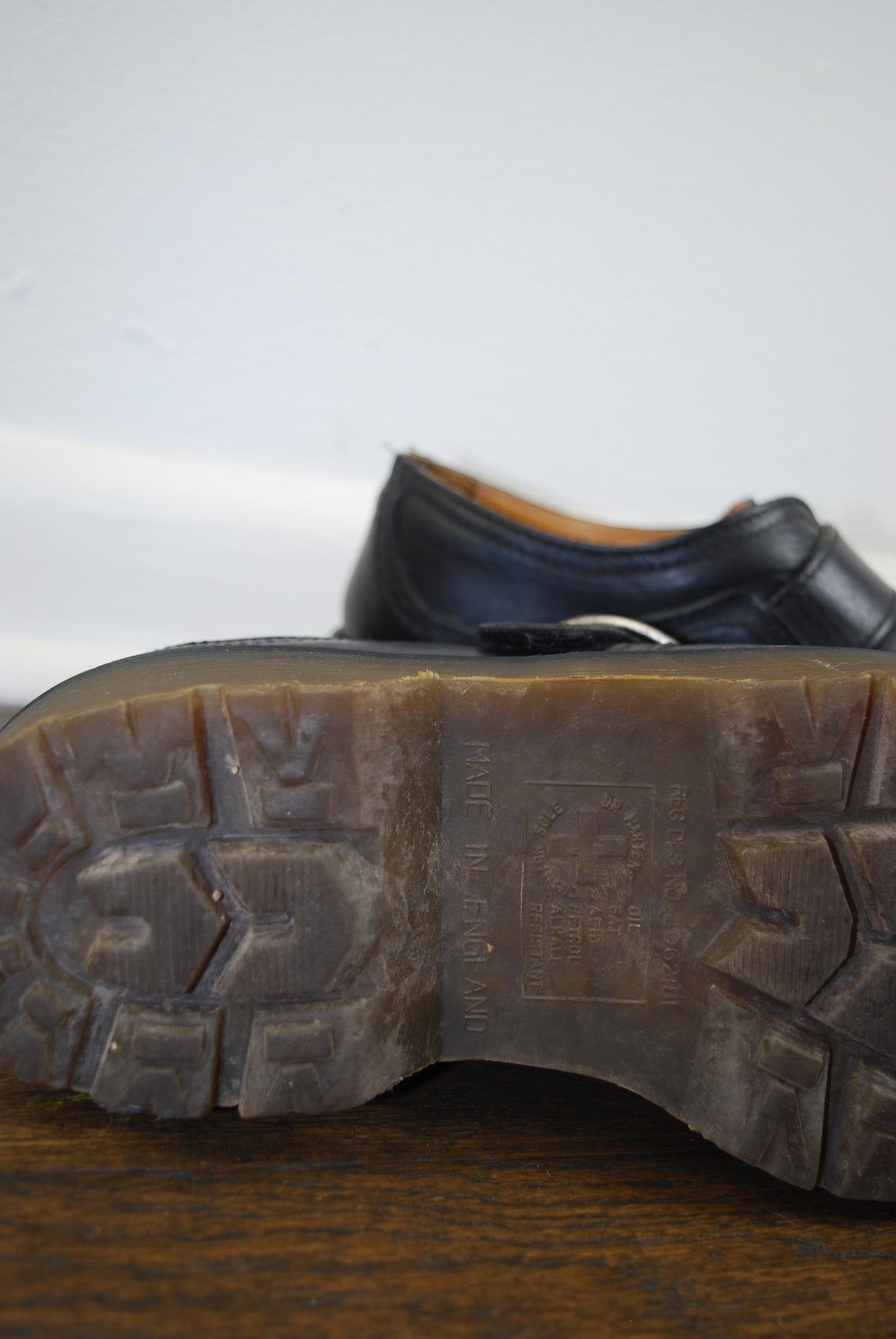 Vintage Dr. Martens 8314 Monk Chunky Platform Loafer M8/W9