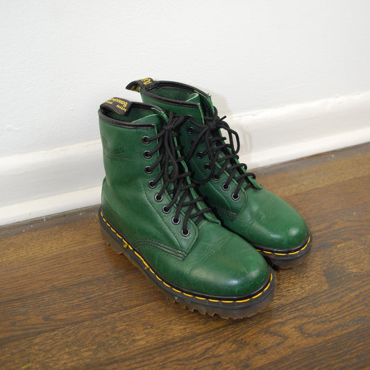 Dr. Marten Green 1460 Lace Up Combat Boot