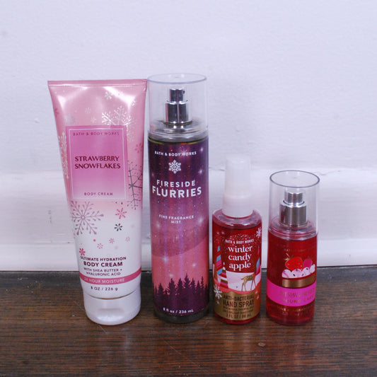 NEW Bath & Body Works Holiday Traditions Body Cream, Fragrance Mist