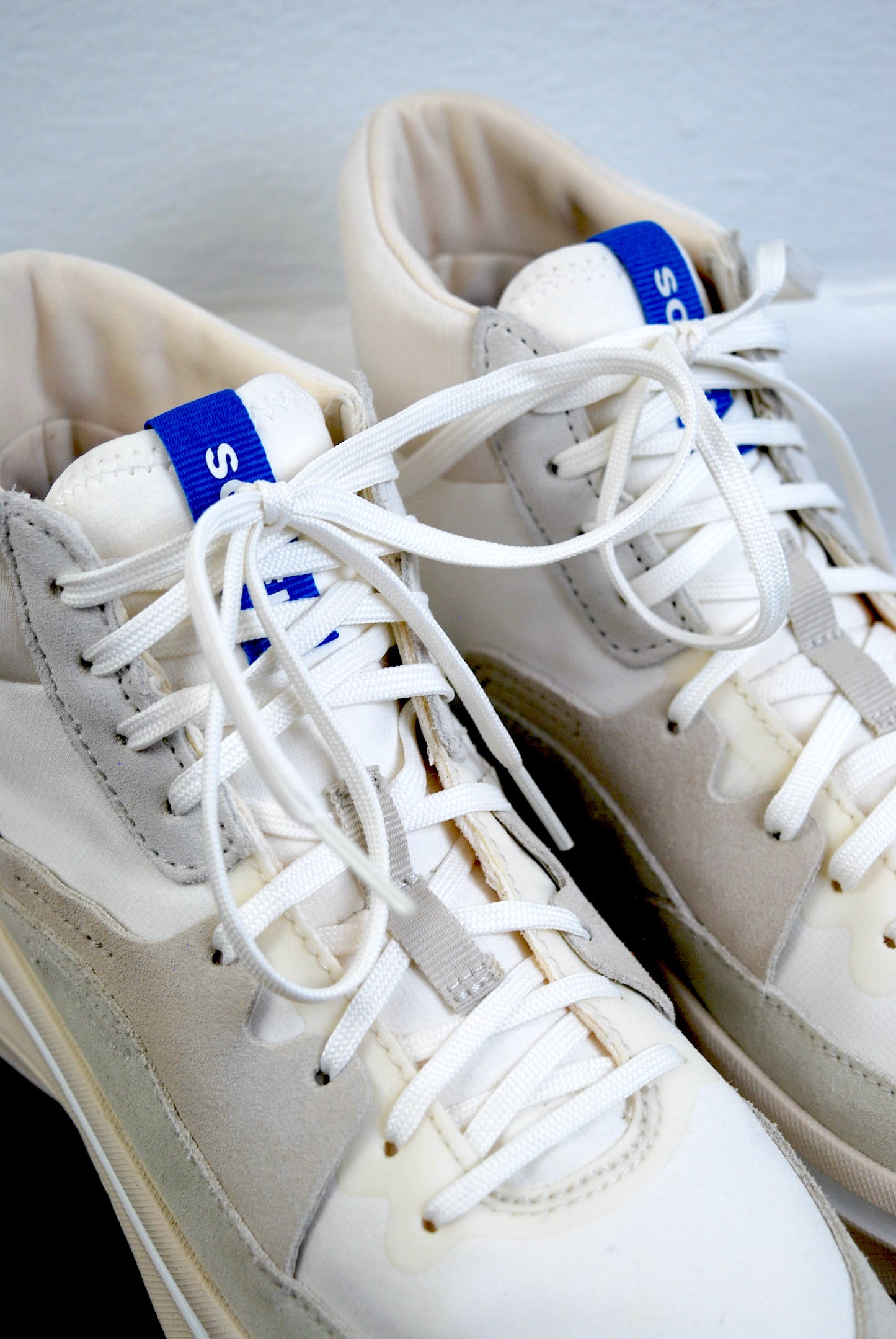 Sorel Ona 503 Mid Lace Up Sneaker Leather Chalk Sea Salt 38.5/7