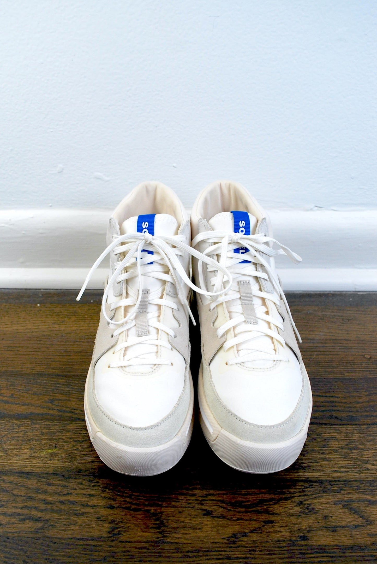 Sorel Ona 503 Mid Lace Up Sneaker Leather Chalk Sea Salt 38.5/7