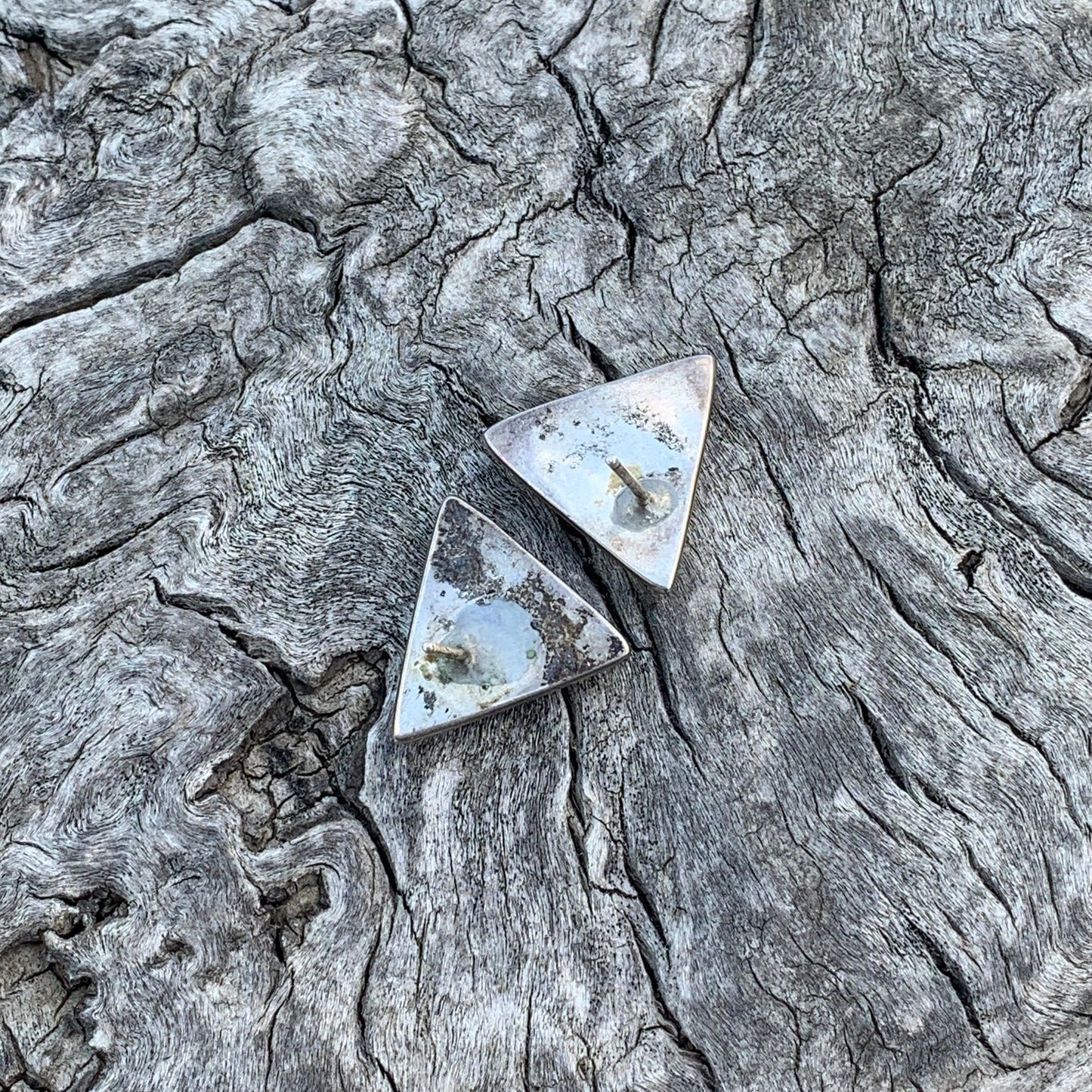 Vintage Triangle Earrings