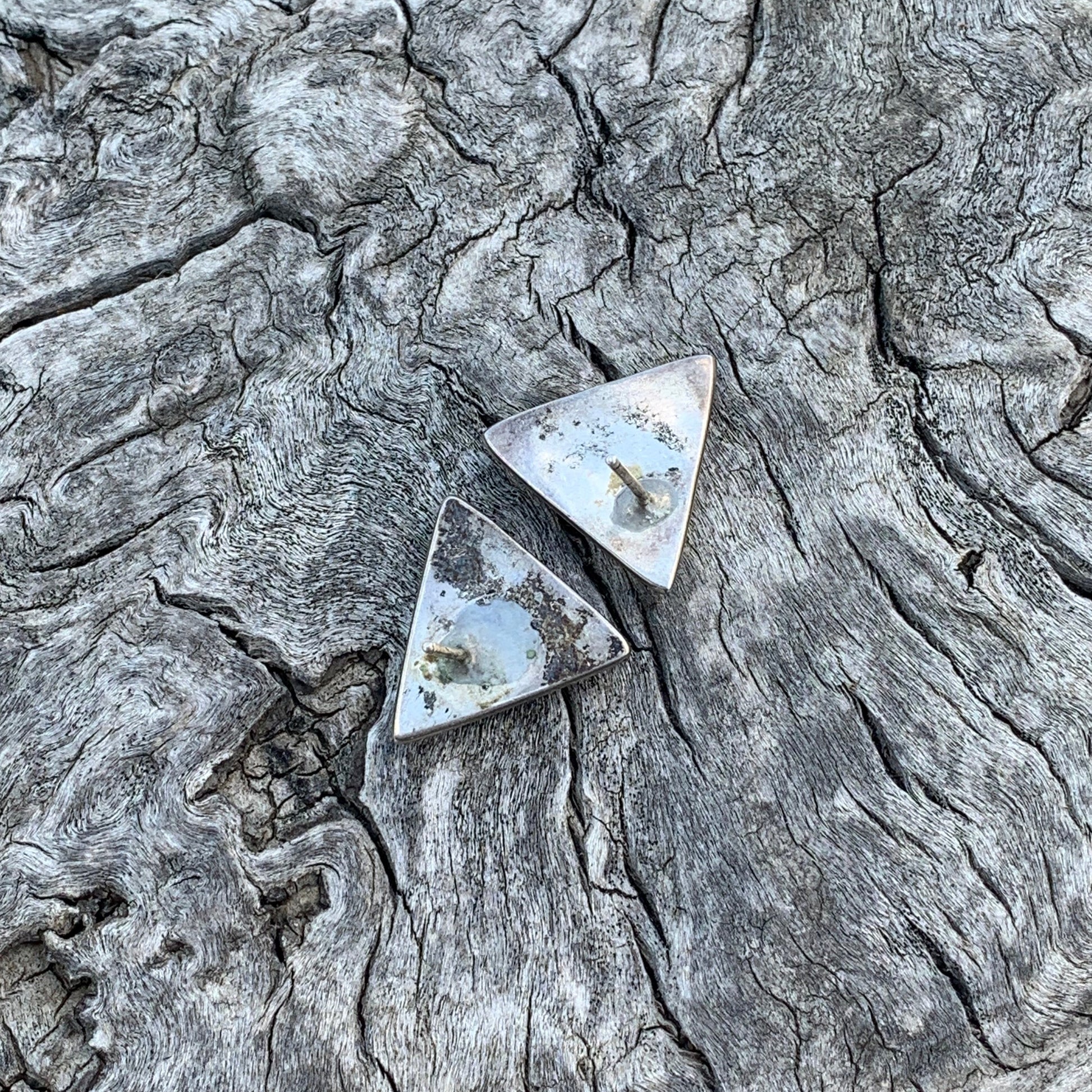 Vintage Triangle Earrings